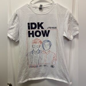 Men’s Size Medium IDK How But You Found Me Group Shirt from   P!ATD Guitarist